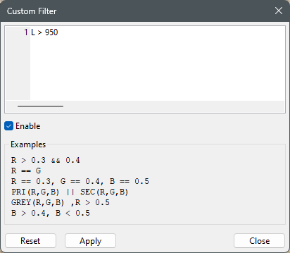 Custom Filter Custom Filter