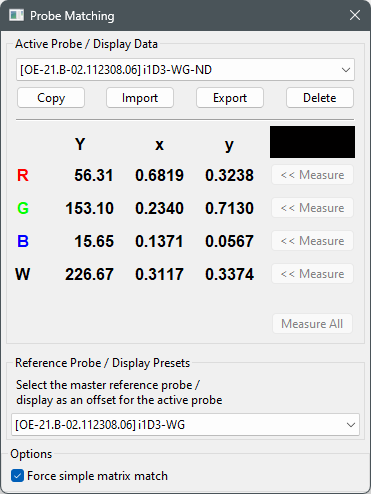 Probe Match Probe Match