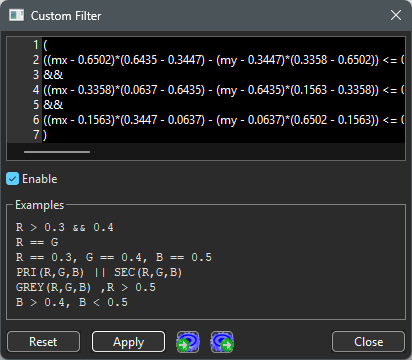 Custom Filter Custom Filter