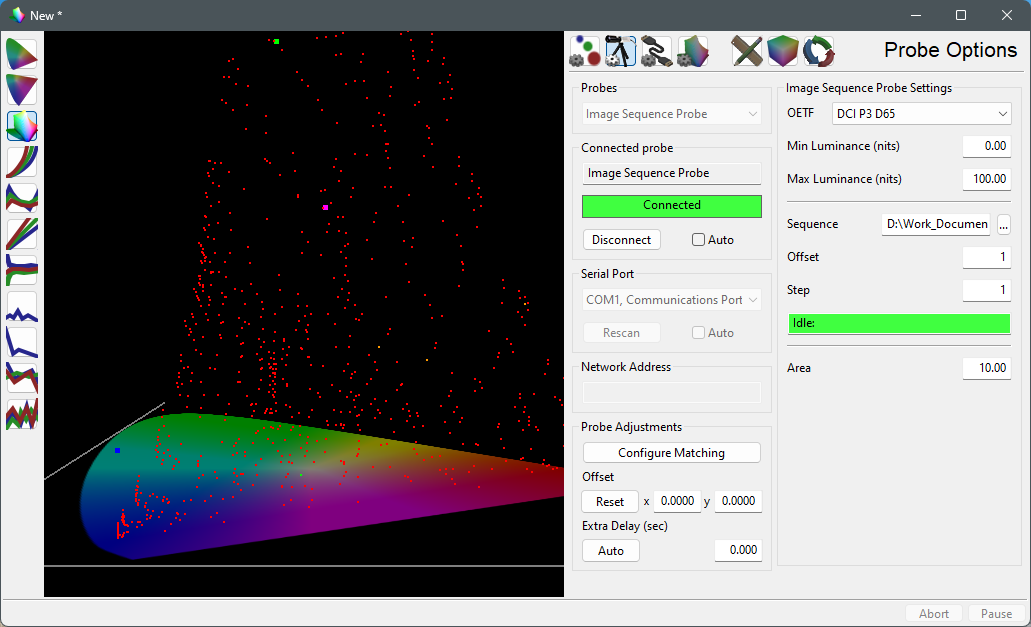 Image Sequence Probe